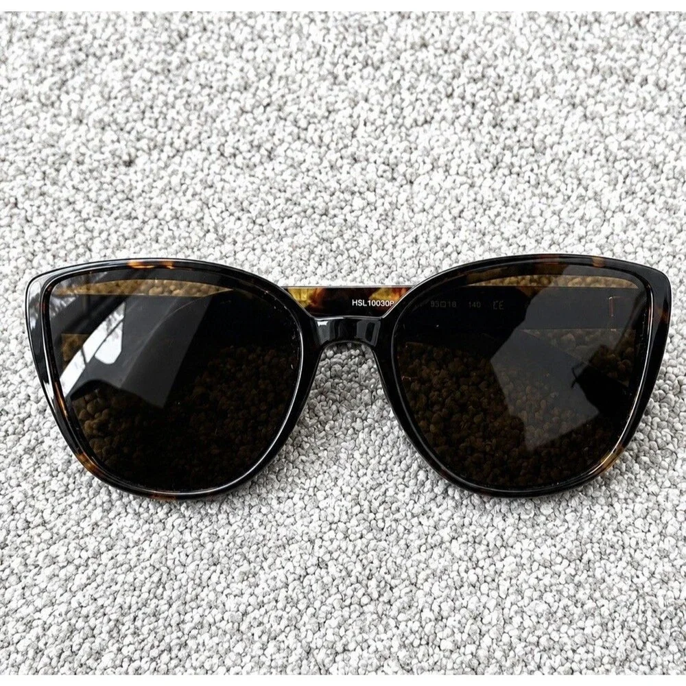 Hurley Polarized Tortoise Sunglasses Brown Lenses Unisex Classic Casual UV
